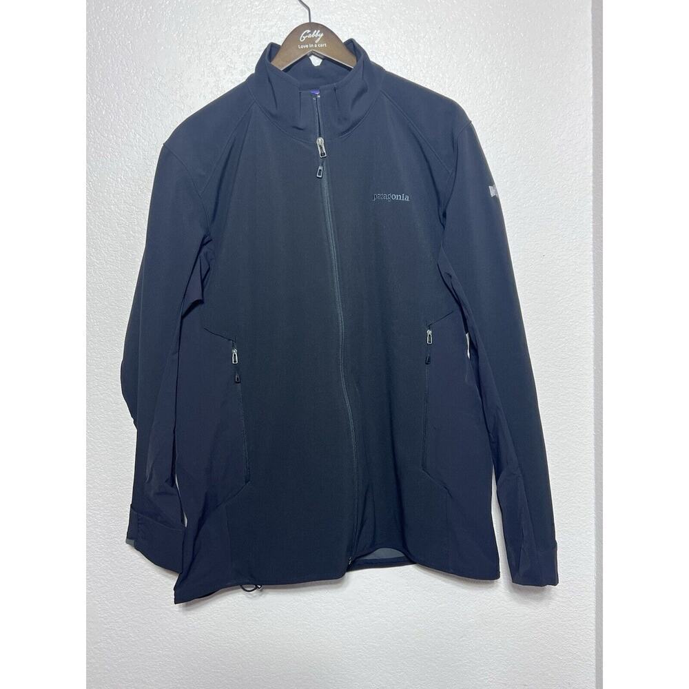 Patagonia Adze Hybrid Jacket Black Men's XL Full Zip Polartec Coat Winter